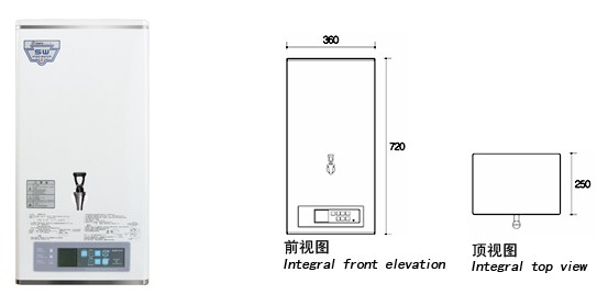 吉之美開水器單龍頭k2-30csw餐飲專用出廠批發(fā)價