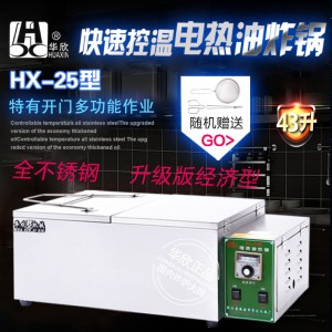 HX-25型商用電炸鍋 油炸鍋電熱油炸爐 炸油條機(jī) 華欣正品 質(zhì)保