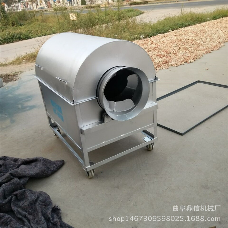 全自動炒板栗機 燃氣炒栗子機 商用炒貨機