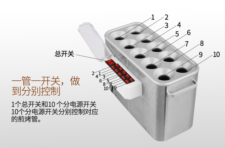 商用煎烤機 蛋腸機 雞蛋卷機電烤爐蛋包腸機全自動爆腸烤腸機工廠