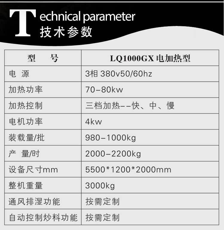 LQ1000大型商用多功能炒貨機(jī) 燃?xì)庑土⑹匠簇洐C(jī) 不銹鋼炒板栗機(jī)