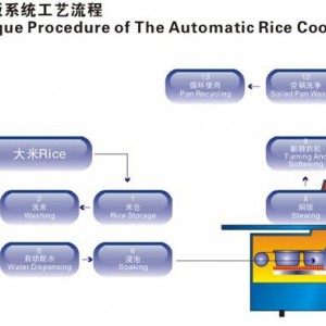 中央廚房米飯自動生產線